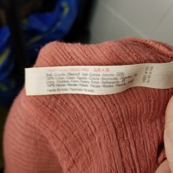 Free People angel flutter cross tie gauzy short sleeve top - Picture 11 of 14